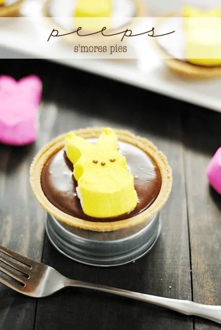 Peeps S'mores Pies