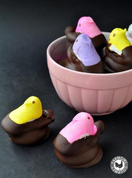 Dark Chocolate Dipped Nilla Wafer PEEPS