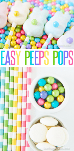 Easy Peeps Pops