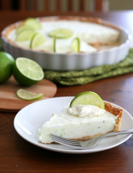 Low Carb Gluten Free Margarita Pie