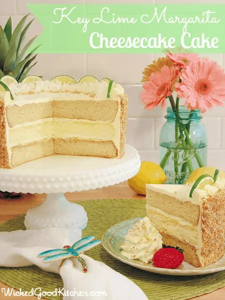 Margarita Cheesecake Cake
