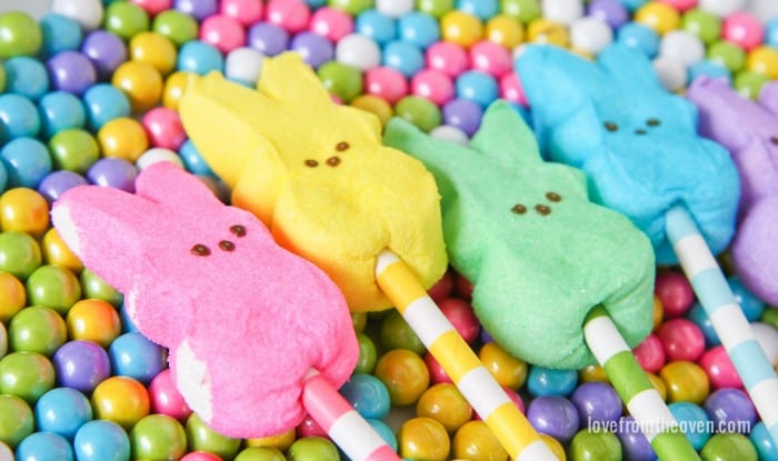 Easter Peeps Pops