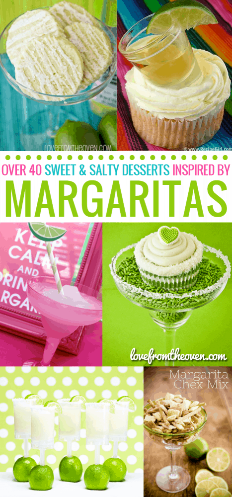 Over forty fabulous recipes for margarita desserts