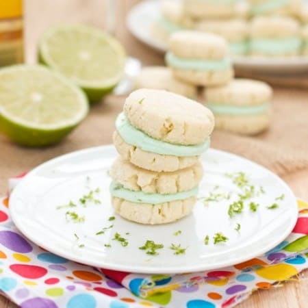 Margarita Sandwich Cookies