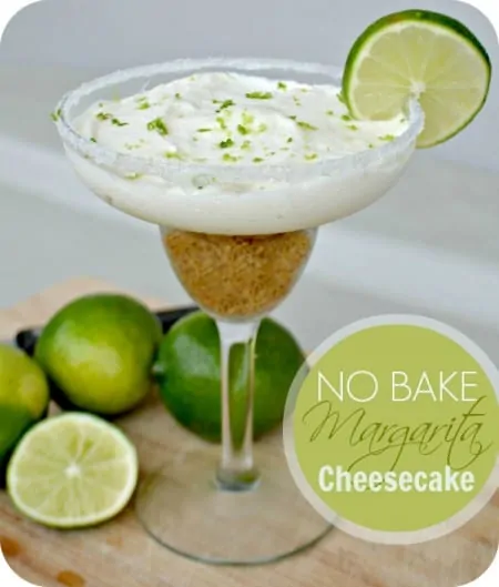 No Bake Margarita Cheesecake