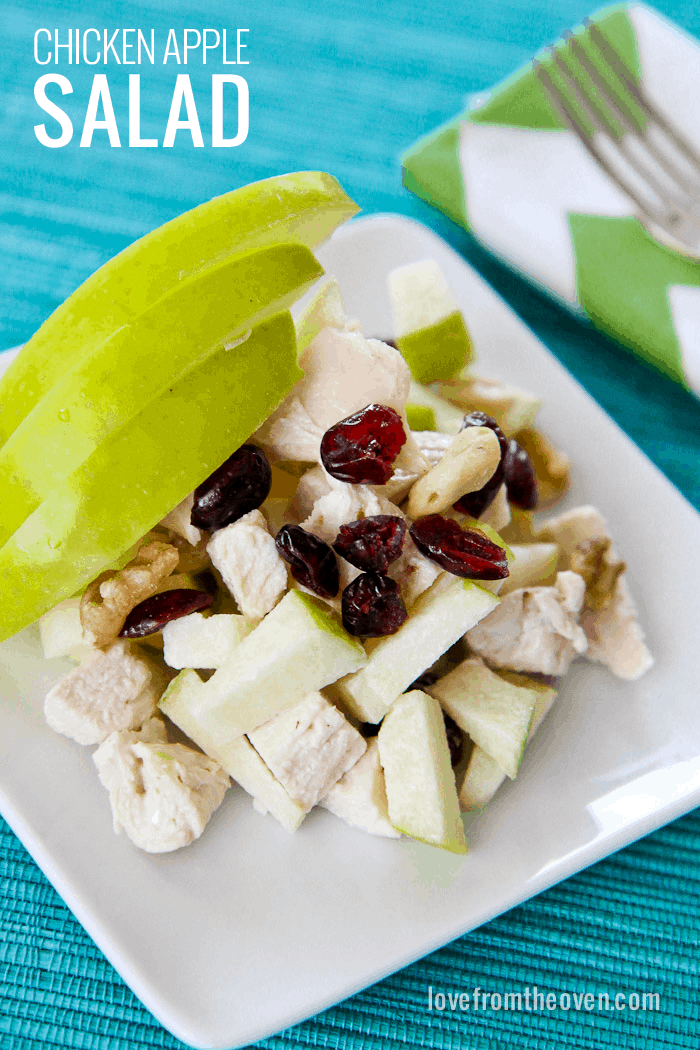 My Favorite Chicken Apple Salad Recipe