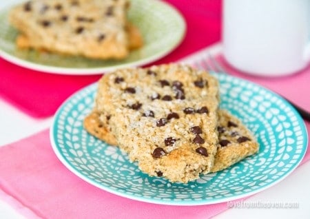 Oatmeal Chocolate Chip Breakfast Bars