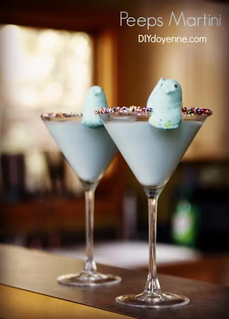 Peeps Martini