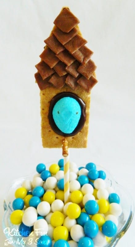 Peeps Bird house Smores