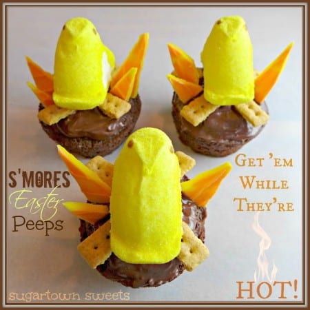 PEEPS Smores Cupcakes