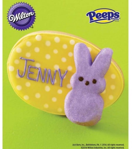 Peeps Cookie Place Card