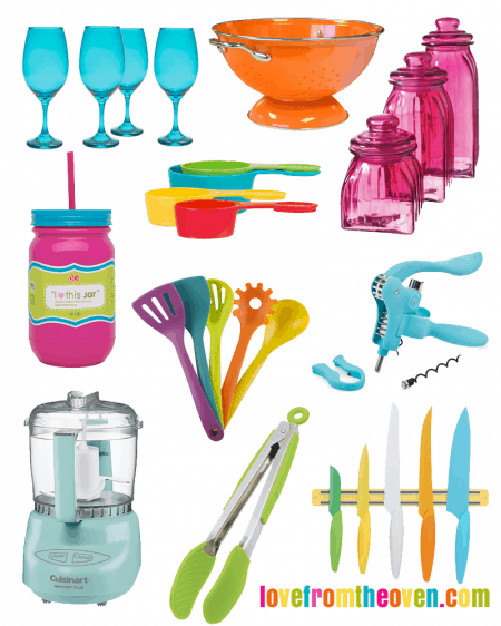 Colorful Kitchen Accessories