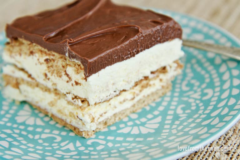 Graham Cracker Éclair "Cake" • Love From The Oven