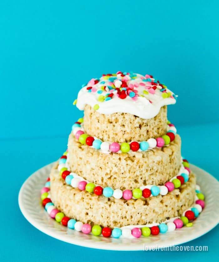 Rice Krispies Treats Mini Cake