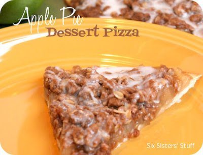 Apple Pie Dessert Pizza