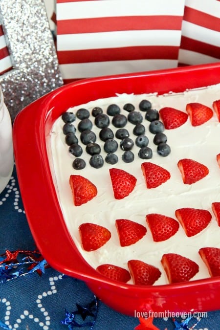 Flag Cake