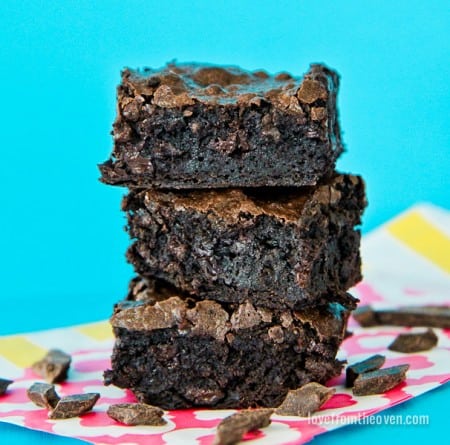 Easy One Bowl Brownie Recipe