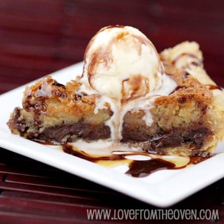 Chocolate Chip Cookie Pie. Best dessert EVER!