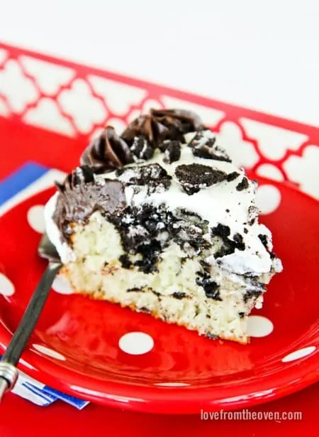 Cookies And Cream Marble Cake
