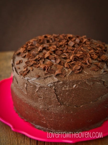 Deep Dark And Delicious Chocolate Cake