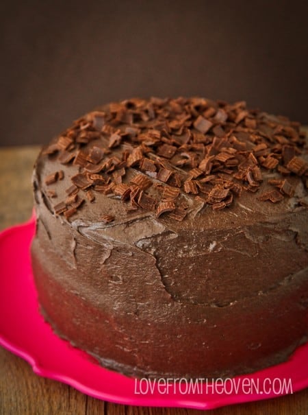 Deep Dark And Delicious Chocolate Cake