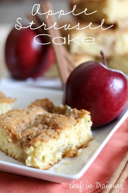 Apple Streusel Cake