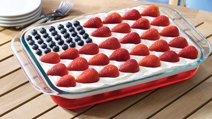 Wave Your Flag Cheesecake