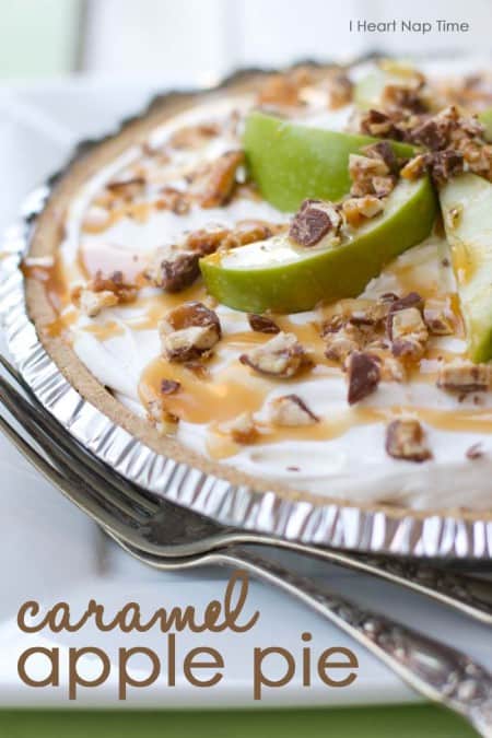 Snicker Caramel Apple Pie