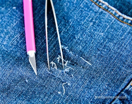 DIY Denim Shorts