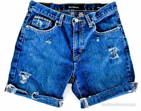 DIY Jean Shorts