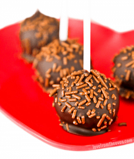 Cookie Dough Cake Pops