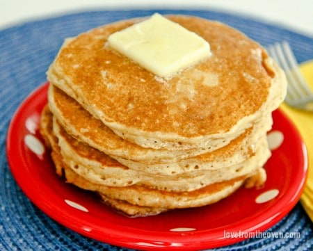 Easy Whole Wheat Pancake Recipe