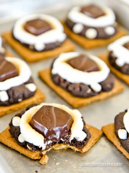 S'mores Cookies at Love From The Oven