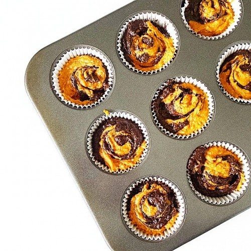 Pumpkin Chocolate Muffins