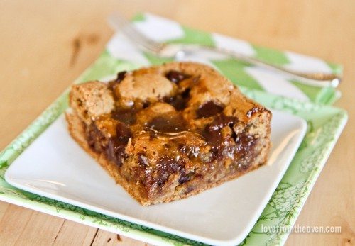 Cookie Butter Bars