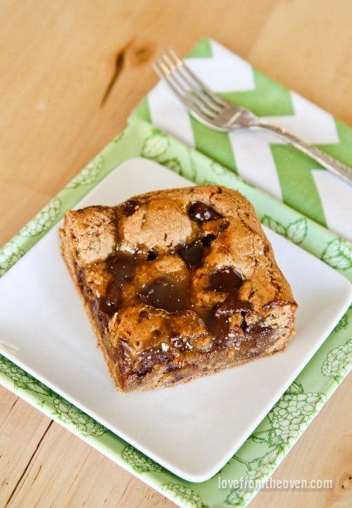 Biscoff Cookie Butter Bars