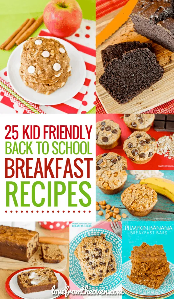 Kid Friendly Easy Breakfast Recipes For Back To School