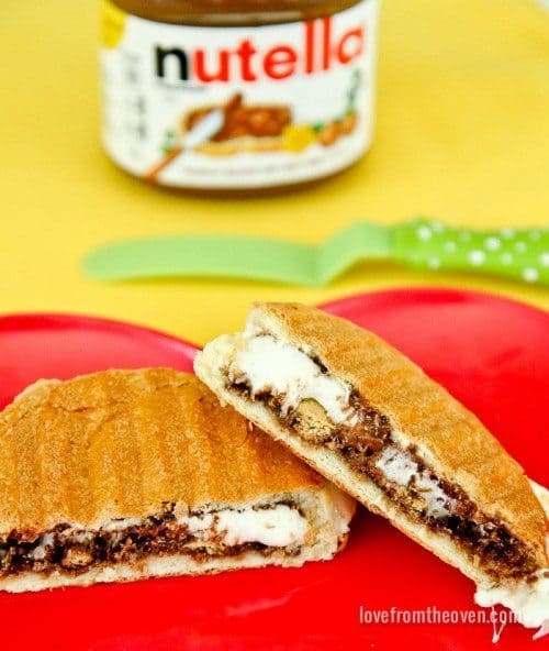 Grilled Nutella Sandwich