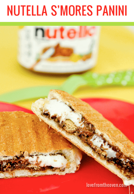 Nutella S'mores Panini