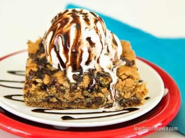 Peanut Butter Chocolate Chip Bars