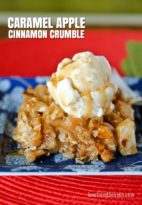 Caramel Apple Crumble Recipe