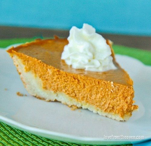 thanksgiving pie recipes gluten free