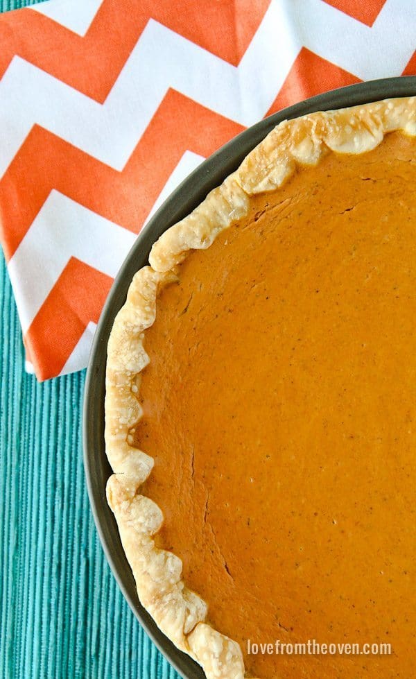 Pumpkin Pie Recipe