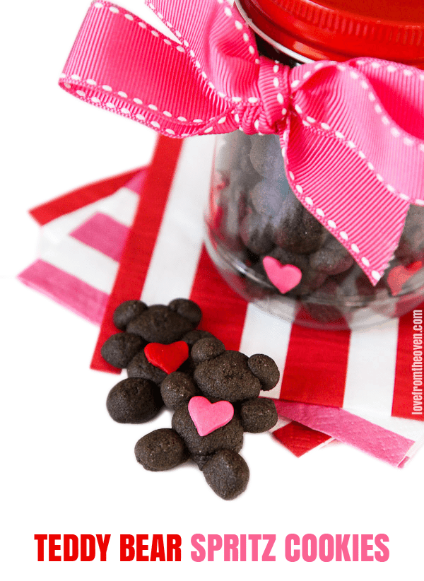 Teddy Bear Spritz Cookies