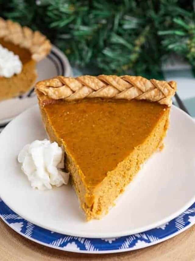 Easy Pumpkin Pie Recipe Story