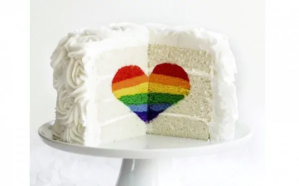 Rainbow Cake From Surprise Inside Cakes
