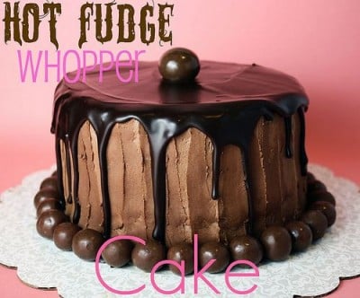 Hot Fudge Whopper Cake