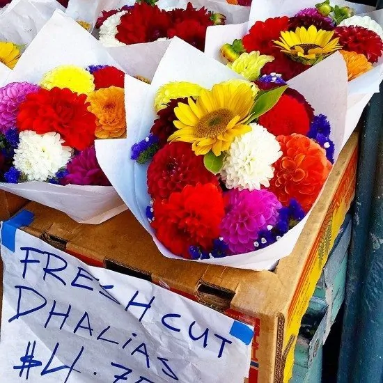 Flowers At Pike Place Market