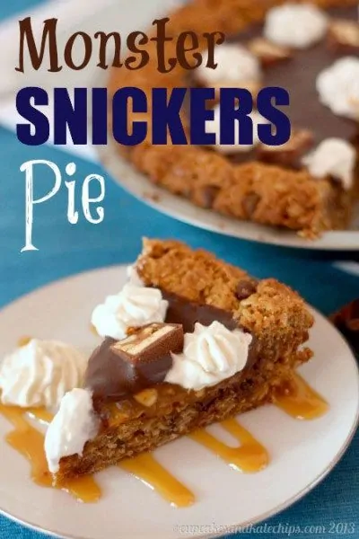 Monster Snickers Pie