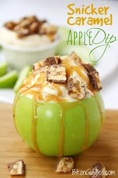 Snickers Caramel Apple Dip